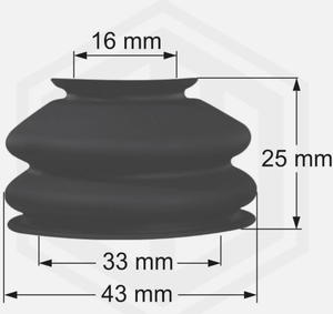 Cubierta Antipolvo para Rótulas de Suspensión Delantera de Automóviles, Venta Directa de Fábrica - Product Image 5