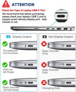<span class=keywords><strong>Adaptateur</strong></span> <span class=keywords><strong>USB</strong></span>-C vers HDTV pour iPhone 15/16, MacBook, iPad avec charge rapide HD-MI PD - Pas compatible <span class=keywords><strong>Lightning</strong></span> - Product Image 5