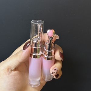 High Quality Hyaluronic Acid Temperature Changing Color Lip Gloss Oil Vegan <strong>Organic</strong> Moisturizing Plumper Private Label Lip Oil - Product Image 5