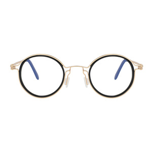 Gafas de Sol Redondas para Hombre Estilo Sun Honglei, Montura Mediana, Lentes con Protección Contra Luz Azul, Origen Wenzhou, Parte 2585 - Product Image 3