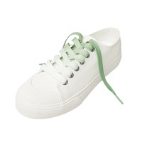 Lacets plats en polyester à dégradé de couleurs, lacets tissés à transition de couleur, paire unisexe, longueur personnalisable pour baskets