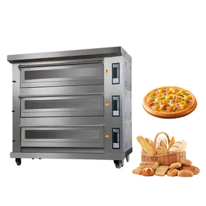 Industrial Oven Bakery Ovens For Bread Making Machine Commercial Pizza Oven For Sale