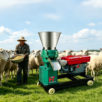 Nouvelle machine à granulés d'aliments pour animaux, équipement de granulation à petite échelle pour la production domestique, destiné à l'élevage de poulets, canards, lapins, porcs, bovins et ovins.