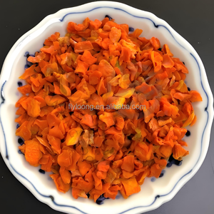 Legumes liofilizados de alta qualidade Sem aditivos Cenouras Cortadas Processo De Secagem Por Congelamento - Product Image 5