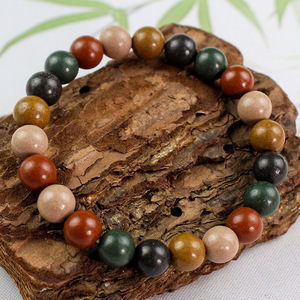 Blended Incense Bead <b>Bracelet</b> 8mm 22 Pieces Round Unisex Everyday Wear Herbal Fragrance New Chinese Style Antique Design - Product Image 3