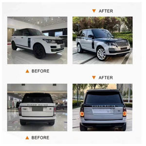 Actualización antigua Nuevo kit de carrocería <span class=keywords><strong>2022</strong></span> Kit de carrocería para <span class=keywords><strong>Range</strong></span> <span class=keywords><strong>Rover</strong></span> L322 2002-2012 Parachoques delantero - Product Image 2