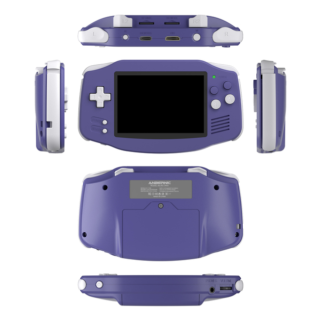 Anbernic RG34XX Portable Handheld Game Console 3500mah Linux System H700 3.4inch 64GB Card with Games Retro Video Gaming Console