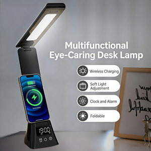 Carga inalámbrica inteligente, lámpara de estudio y lectura plegable multifuncional creativa con protección ocular para uso en m - Product Image 2