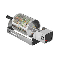 Grille de barbecue rotative multifonctionnelle en acier inoxydable 304 pour fumer et rôtir les papillons, avec panier grill en maille