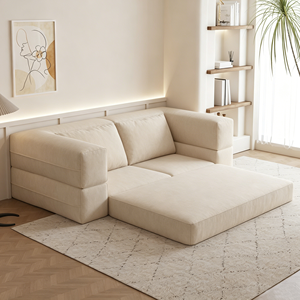 Sofá Cama Modular 2 en 1 Convertible de Alta Calidad, Moderno y en Oferta, para Sala de Estar, Dormitorio y Apartamento - Product Image 1