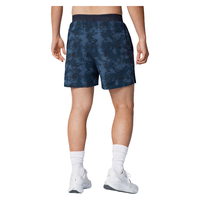 Shorts de sport pour hommes, doublés, tissés, 5 pouces, impression par sublimation, évacuation de l'humidité, extensible dans les quatre sens, avec ceinture élastique, OEM ODM