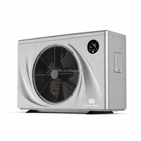 Pompe à chaleur pour piscine ultra silencieuse 40 dB Pro R32 DC Inverter avec COP MAX 15.0, boîtier ABS résistant à la corrosion pour piscines