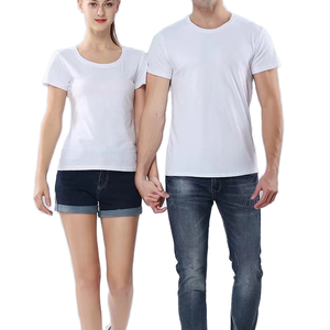 Camiseta de Cuello Redondo 100% Algodón Ecológico para Sublimación, para Hombre y Mujer, Informal, de Manga Corta, para Verano - Product Image 1