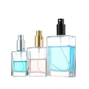 Flacon vaporisateur de parfum en verre transparent cylindrique de 50 ml, rechargeable, vide, avec impression d'écran et logo personnalisé - Product Image 5