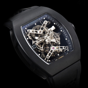 Montre mécanique sportive pour homme tendance, haute qualité, étanche, design squelette - Product Image 1