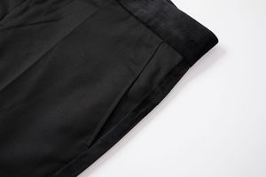 2025 Tendance Pantalon décontracté en velours pour hommes transfrontalier <span class=keywords><strong>Costume</strong></span> de grande taille avec design d'explosion et boucle papillon - Product Image 5