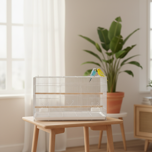 Cage métallique pour oiseaux de petite, moyenne et grande taille, facile à assembler, Cage pliante pour <span class=keywords><strong>perroquet</strong></span> avec porte d'élevage, vente en gros - Product Image 1