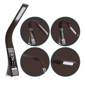 Phong Cách Hiện Đại Có Thể Gập Lại Kinh Doanh Nghiên Cứu Máy Tính Để Bàn Đèn Linh Hoạt Cổ Ngỗng Lịch Bảng Đèn Với <span class=keywords><strong>5W</strong></span> DC Cung Cấp Điện Cho Nhà Văn Phòng - Product Image 2