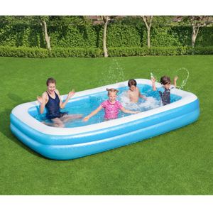 Piscina Familiar Inflable Rectangular Azul <span class=keywords><strong>Bestway</strong></span> 54150, <span class=keywords><strong>3.05</strong></span> m X 1.83 m X 46 cm - Product Image 1