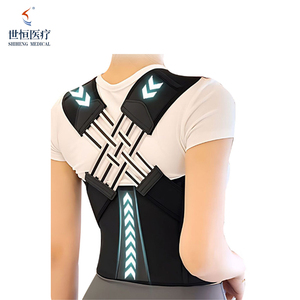 Sabuk Penyangga Punggung yang Dapat Disesuaikan Shiheng Medical, Korektor Postur dan Penyangga Tulang Belakang, Meredakan Nyeri Punggung Bawah dan Menjaga Kesehatan Tulang Belakang - Product Image 3