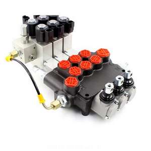 Vente en gros et OEM Vanne directionnelle monobloc manuelle électro-hydraulique série P80 pour pièces de machines de construction - Product Image 2