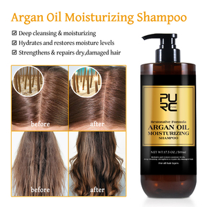 Marque privée Shampooing à l'huile d'argan Shampooing hydratant <span class=keywords><strong>et</strong></span> lissant pour <span class=keywords><strong>les</strong></span> <span class=keywords><strong>cheveux</strong></span> Shampooing <span class=keywords><strong>et</strong></span> après-<span class=keywords><strong>shampoing</strong></span> à l'huile marocaine bio vegan - Product Image 3