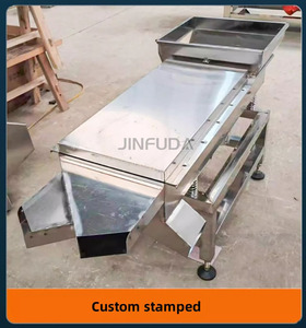 Máquina de clasificación de café, pantalla vibratoria lineal/máquina separadora de tamiz vibratorio lineal de granos de café - Product Image 6