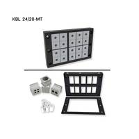 Caja de Conexiones de Cables de Nylon PA66 Serie SPB5 IP54, Gabinetes de Control de Energía, Retardante de Llama VO FAS KBL Negro CE ISO9001