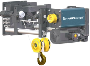 Shark <span class=keywords><strong>China</strong></span> <span class=keywords><strong>Hoist</strong></span> katrol listrik Eropa dengan tali kawat penanganan Material <span class=keywords><strong>Hoist</strong></span>/0.5M/menit katrol roda gigi ganda - Product Image 3