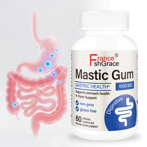 Nutraceutical Shecome Mastic Gum <b>Herbal</b> <b>Supplement</b> Manufacturer for Digestive Health Support 60 Mastic Gum Capsules - Product Image 1