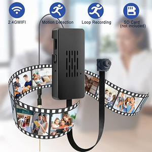 artefacto de seguridad para el hogar! Mini Cámara Inalámbrica Tuya Full HD con 115 °   Detección de ángulo amplio, alarma automática, visualización remota, bricolaje - Product Image 5