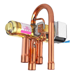Vanne en laiton à quatre voies pour système de climatisation pour échange de chaleur et de froid - Product Image 6