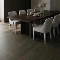Parquet en chêne thermiquement traité, parquet multicouche pour salon, stabilité accrue, norme environnementale E0