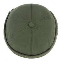 Chapeau Tang Rétro pour Hommes et Femmes, Chapeau de Propriétaire Tendance, Chapeau Melon Sans Bord