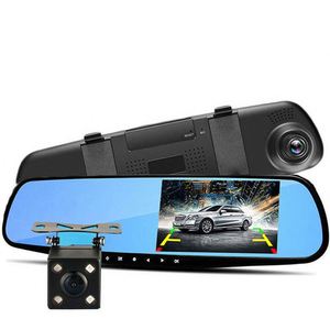 X429 Dual Lens 4.3inch Hd 1080p Dual Dash Cam Front and Inside Driving Recorder <b>Camera</b> Car <b>Camera</b> Dash Cam - Product Image 1