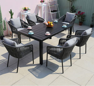 GCH नवीनतम डिजाइन आउटडोर रस्सी खाने की मेज और कुर्सी सेट - Product Image 4