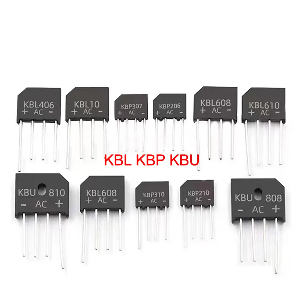 Fabrikant Oem Kbl Pakket Kbl402 Kbl406 Kbl410 Kbl608 Kbl610 Axiale Diode Bruggelijkrichter