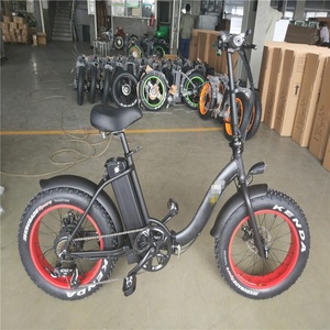 Bicicleta Eléctrica Plegable con Neumáticos Anchos, 45 MPH, 48V 1000W 13AH 20 X4.0, Tipo Step-Thru, Disponible para Envío Inmediato, Económica - Product Image 5