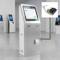 Modul Printer Thermal Tertanam Cashino KP-T300 3-inci USB+RS232 Pemotong Otomatis 203dpi untuk Sistem Kios