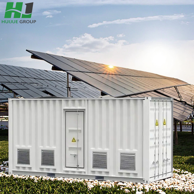 HJ BESS 40ft LiFePO4 Energy Storage Container 2MWh Solar Power Plant 1mw Solar Panel Hybrid Grid System for Industrial Use