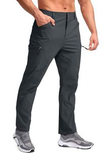 Pantalones de Trabajo para <span class=keywords><strong>Hombre</strong></span>, de <span class=keywords><strong>Senderismo</strong></span>, Secado Rápido, Ligeros, Impermeables, para Montaña, Pesca, Camping, Protección UV - Product Image 5