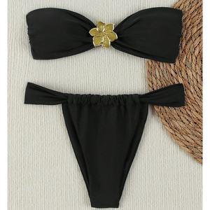 ชุดบิกินี่ไมโครแฟตสำหรับผู้หญิง OUTPACE 2025 แบบสั่งทำพิเศษ บราดันทรง ชุดว่ายน้ำบิกินี่สุดฮอตสำหรับขาย - Product Image 1