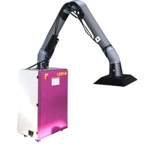 Filtre électrique hautement efficace pour les <span class=keywords><strong>fumées</strong></span> <span class=keywords><strong>de</strong></span> soudage, améliore la qualité <span class=keywords><strong>de</strong></span> l'air <span class=keywords><strong>de</strong></span> l'atelier ; conception flexible et <span class=keywords><strong>mobile</strong></span> à double bras d'<span class=keywords><strong>aspiration</strong></span> - Product Image 5