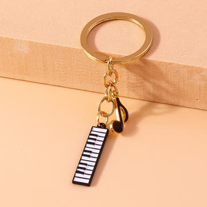 Nuevo Llavero de Moda 2026 con Diseño de Nota Musical y Tecla de Piano - Product Image 2