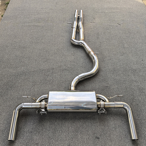 Hiệu suất cao valved catback Muffler đặc biệt tip điều khiển từ xa downpipe trở lại điều chỉnh valved xả cho Audi RS3 8V TTRS 2.5t - Product Image 1