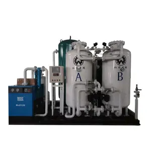 Máquina de producción de Gas 99.99% N2 de alta pureza, generador de nitrógeno PSA con sistema de purificación para la industria electrónica