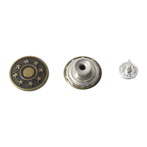 <span class=keywords><strong>Botones</strong></span> de Metal para Jeans con Logotipo Personalizado, Duraderos, <span class=keywords><strong>Desmontables</strong></span>, de Latón, para Chaquetas y Jeans - Product Image 5