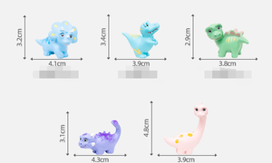 Vente en gros de mini-jouets de <span class=keywords><strong>dinosaures</strong></span> mignons et très vendus, série réaliste en 3D, statue d'animal de dessin animé pour la décoration éducative des zoos et des parcs - Product Image 2