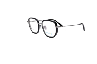 Monture de lunettes de vue en titane légère et luxueuse, monture intégrale classique anti-lumière bleue, bord épais pour tous les types de visage, pour la myopie