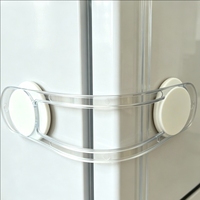 Verrou de sécurité magnétique anti-pincement 3M pour réfrigérateur, installation facile, protection souple anti-étranglement
